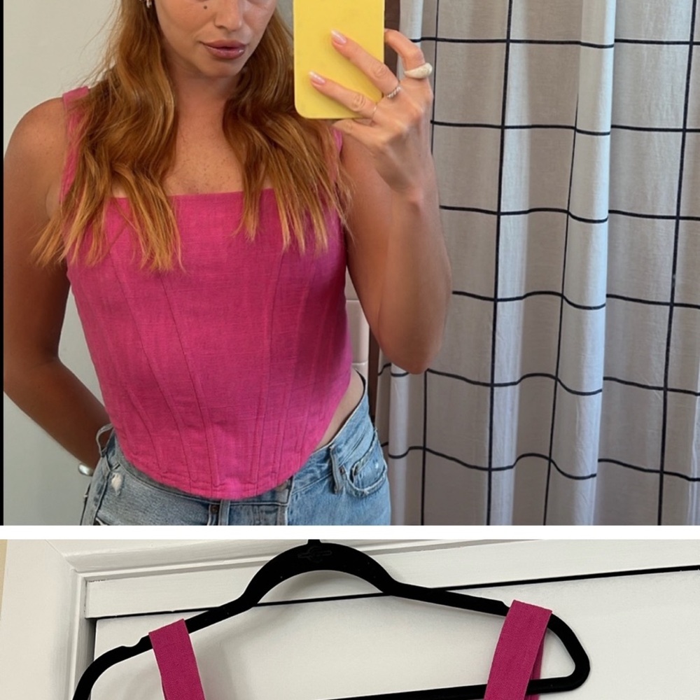 Sophia Fuchsia Bustier